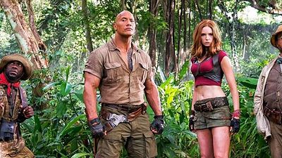 Imagem da notícia Dwayne Johnson e Kevin Hart compartilham divertidos vídeos dos bastidores de Jumanji