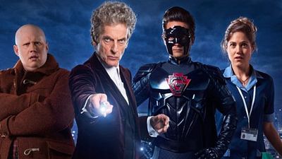 Imagem da notícia Doctor Who encontra super-herói em clipe do Especial de Natal
