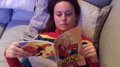 Capitã Marvel dos quadrinhos pede filme com Brie Larson de presente de Natal