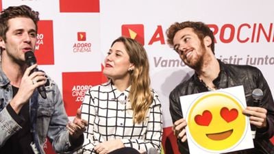 Amor.com: Os melhores momentos da visita do elenco ao AdoroCinema em fotos!