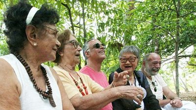 Imagem da notícia Encantados: Noite de pré-estreia na Ilha de Marajó teve romeiros de bicicleta e festa da mucura assada