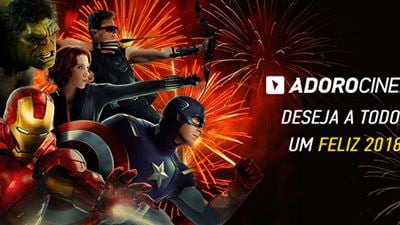 AdoroCinema deseja a todos um super 2018! 