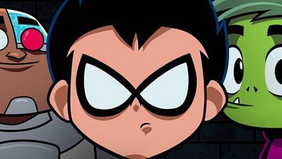 Imagem da notícia Jovens Titãs em Ação ganha pôster que parodia o cartaz de Liga da Justiça