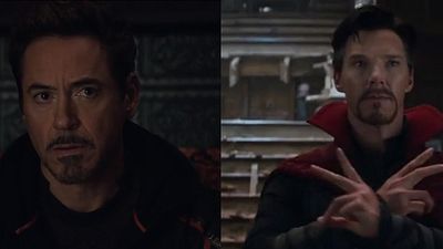 Imagem da notícia Homem de Ferro e Doutor Estranho estampam nova foto de Vingadores: Guerra Infinita