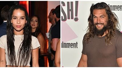 Imagem da notícia Zoë Kravitz envia mensagem carinhosa de aniversário para Jason Momoa