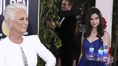 Imagem da notícia Globo de Ouro 2019: Jamie Lee Curtis está pistola com a "moça da água"