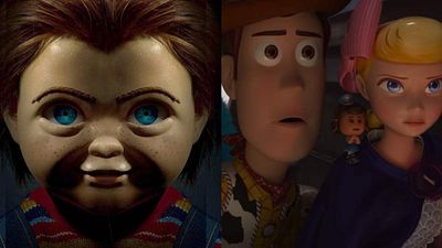 Imagem da notícia Brinquedo Assassino: Chucky faz churrasquinho de personagem de Toy Story em cartaz do filme