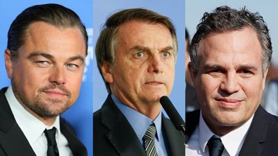 Leonardo DiCaprio rebate afirmações de Bolsonaro e Mark Ruffalo critica política ambiental brasileira