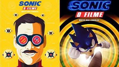 Imagem da notícia CCXP 2019: Sonic - O Filme ganha cartazes artísticos feitos por fãs