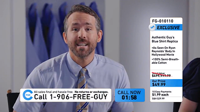 Imagem da notícia Free Guy: Ryan Reynolds usa vídeo 'zoeiro' para anunciar trailer