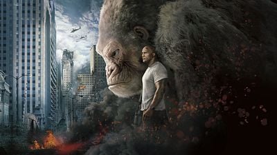 Imagem da notícia Cinema Especial na Globo: Rampage - Destruição Total traz The Rock e gorila gigante tentando salvar o mundo 