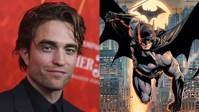 Imagem da notícia The Batman: Imagens revelam novos detalhes do traje de Robert Pattinson e Charada no filme da DC