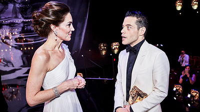 Imagem da notícia Rami Malek se ofereceu para ser babá dos filhos de Kate Middleton