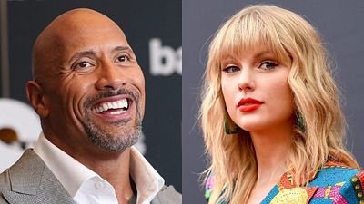 Imagem da notícia Taylor Swift na DC? Teaser de novo filme com The Rock tem “participação especial” da cantora