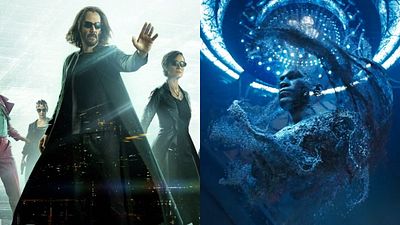 Imagem da notícia Matrix 4: Novo teaser com cenas inéditas traz Neo, portais e filme dentro do filme; confira