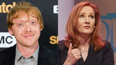 Rupert Grint se posiciona sobre falas transfóbicas de J.K Rowling: "Não concordo com tudo o que minha tia diz"