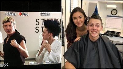 Imagem da notícia Jacob Bertrand revela bastidores de Cobra Kai: Moicano, beijo estranho, fratura e outras histórias hilárias