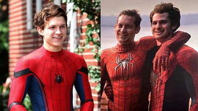 Imagem da notícia Homem-Aranha 3: Tom Holland revela que Andrew Garfield ou Tobey Maguire usava bunda falsa no traje