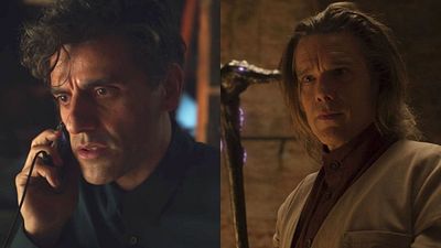 Imagem da notícia Cavaleiro da Lua: Oscar Isaac e Ethan Hawke "viajaram" com alucinógeno nos bastidores da série