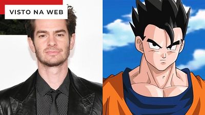 Imagem da notícia Dragon Ball: Andrew Garfield surge irreconhecível como filho de Goku em nova arte