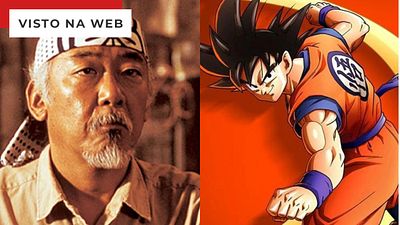 Imagem da notícia Sr. Miyagi em Dragon Ball? Artista imagina o icônico astro de Karatê Kid em famoso personagem do anime