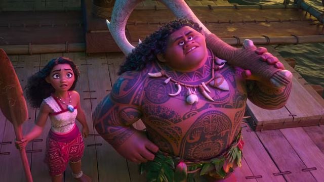 Maui é parente da Moana? Cena de Moana 2 reforça teoria que conecta os protagonistas da animação