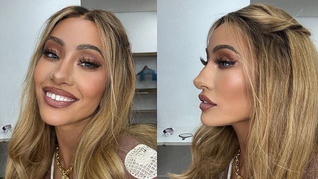 Imagem da notícia Com maquiagem e peruca, você não é capaz de reconhecê-la, mas esta estrela está pronta para estrear seu mais novo programa na TV