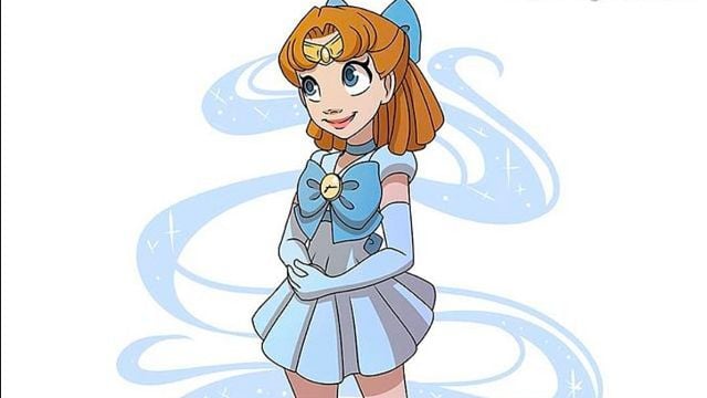 Se as personagens da Disney fossem protagonistas de Sailor Moon, Alice seria a mais fofa (e já queremos estas versões!)