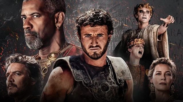 24 anos depois do filme original, esses dois atores reprisam seus papéis em Gladiador 2