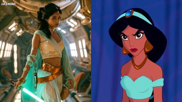Imagem da notícia Assim seriam as Princesas da Disney se estivessem em Star Wars - George Lucas tornaria Branca de Neve um Sith?