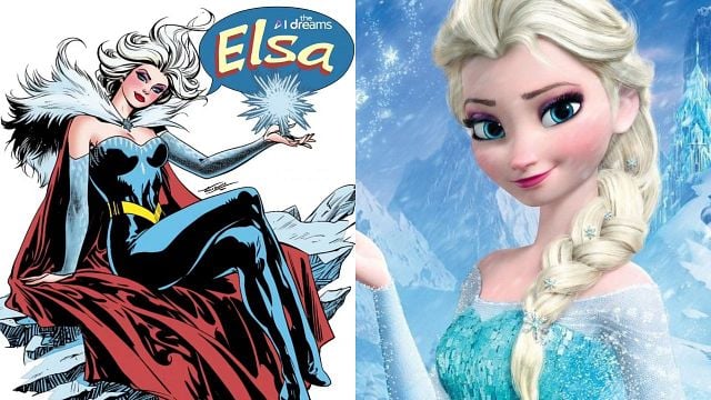 Imagem da notícia Assim seriam as Princesas da Disney se fizessem parte do universo Marvel e DC - Elsa seria vilã?