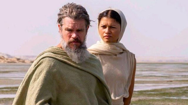 Imagem da notícia Matt Damon e Tom Holland invejaram Zendaya no set de Odisseia de Christopher Nolan: "Estávamos obcecados por isso"