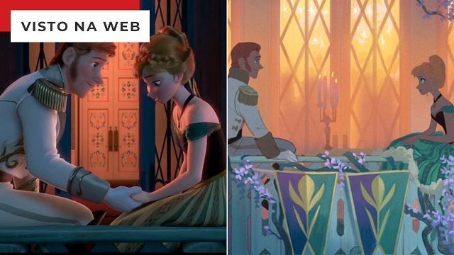 Imagem da notícia Frozen: Veja como poderiam ter sido os visuais de Elsa e Anna nas artes conceituais da animação da Disney