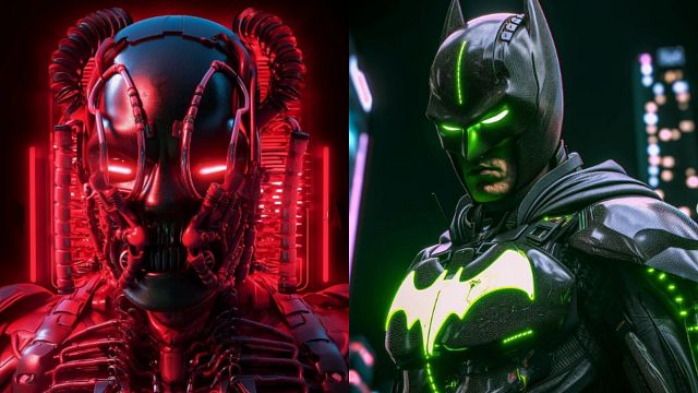 Imagem da notícia E se os super-heróis que amamos vivessem em um cenário cyberpunk? Deadpool ficaria completamente perturbador