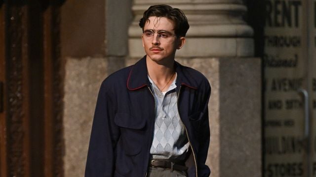 Imagem da notícia "Eles estragaram meus olhos": Timothée Chalamet quer seu Oscar – e deixou claro nas filmagens de Marty Supreme que fará de tudo para consegui-lo