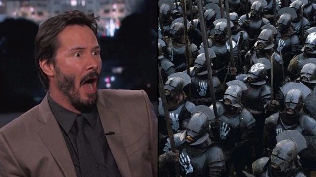Imagem da notícia "Sou o homem que eles procuram": Keanu Reeves implorou para fazer uma das maiores trilogias do cinema, mas não foi escolhido