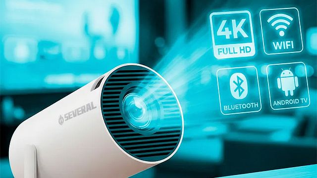 Imagem da notícia Projetor portátil mais vendido do Brasil com superdesconto no Mercado Livre