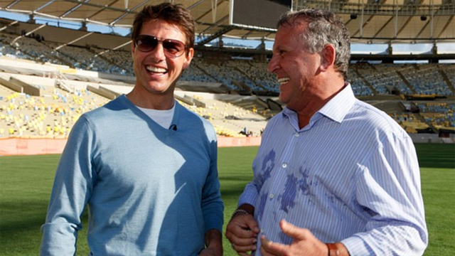 Imagem da notícia De Hollywood ao Maracanã: Zico conta como conheceu Tom Cruise e diz se o ator poderia vivê-lo no cinema