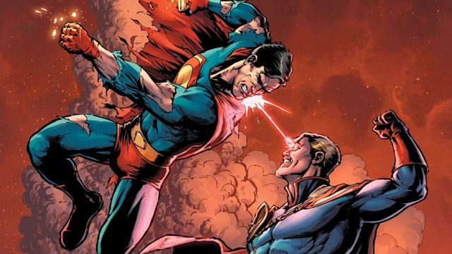 Imagem da notícia Quem é mais poderoso, o Superman ou o Capitão Pátria? Resposta está enfurecendo legião de fãs
