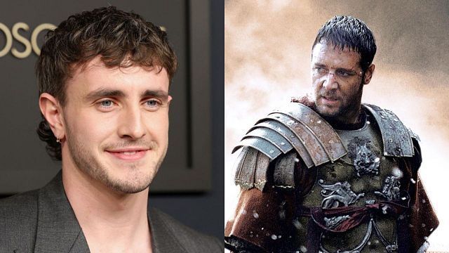 Imagem da notícia Paul Mescal surge irreconhecível para sequência de Gladiador: "Tenho muitos pensamentos"