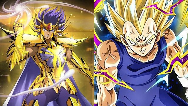 Imagem da notícia Vegeta como Cavaleiro de Ouro de Câncer? Assim ficariam os personagens de Dragon Ball Z se estivessem em Os Cavaleiros do Zodíaco