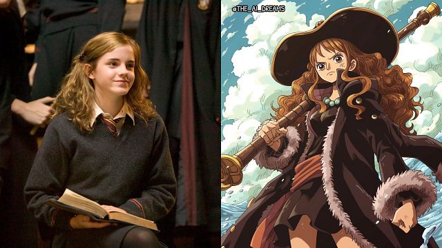 Imagem da notícia Assim seriam os personagens de Harry Potter se estivessem no universo de One Piece - até Dobby está presente