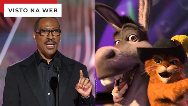 Imagem da notícia Shrek 5 ganha campanha de Eddie Murphy, que dispara: "O Burro é mais engraçado que o Gato de Botas!"