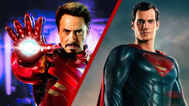 Esta é a aparência de Robert Downey Jr. e Henry Cavill se trocassem seus personagens da Marvel e da DC