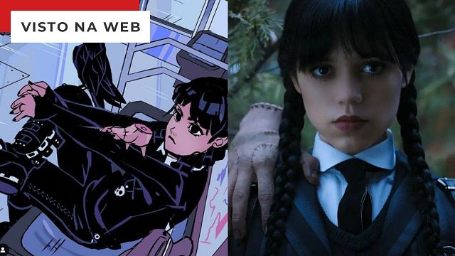 Imagem da notícia Wandinha: Artista brasileiro recria série da Netflix em versão quadrinhos