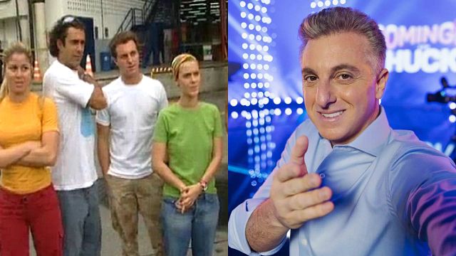 Imagem da notícia Poucos lembram, mas Luciano Huck já participou de um reality show bizarro e lutou por um prêmio em dinheiro ao lado de outros famosos