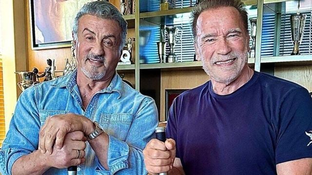 “É como acender um pavio”: Arnold Schwarzenegger admite que Sylvester Stallone é o melhor ator
