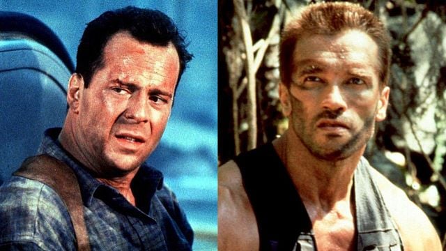 No streaming: Muito antes da Marvel, Bruce Willis e Arnold Schwarzenegger dividiram o mesmo universo cinematográfico e você não sabia