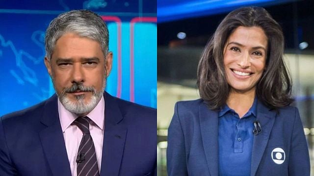 Imagem da notícia Qual é o salário de William Bonner na Globo? Valor surreal é mais que o dobro do de Renata Vasconcellos, segundo colunista