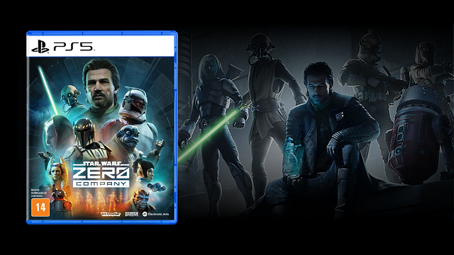 Imagem da notícia 36% OFF! Jogo Star Wars Zero Company para PS5 surge em menor preço já registrado na Amazon